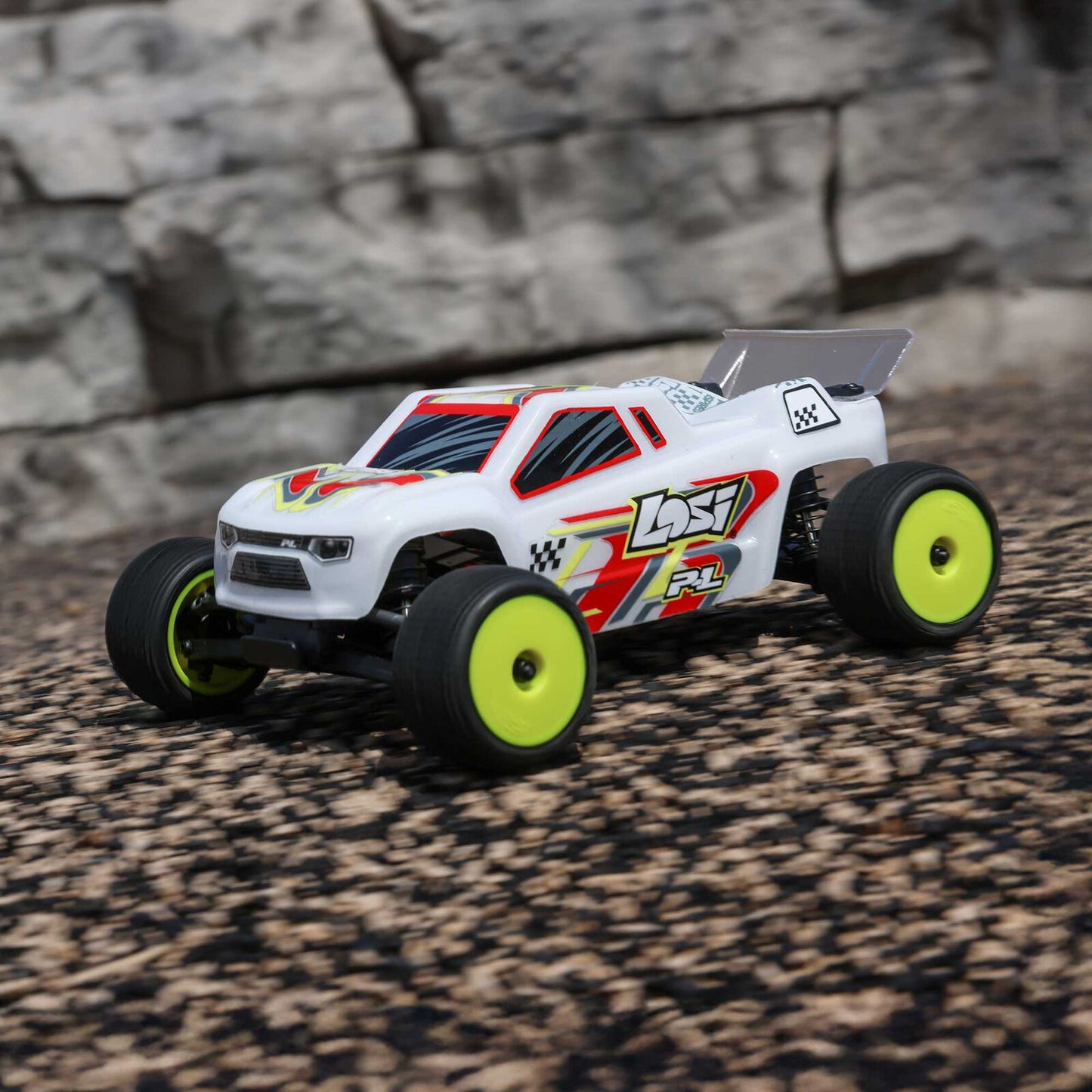 1/28 Micro-T 2WD White RTR : LOS-1392T1