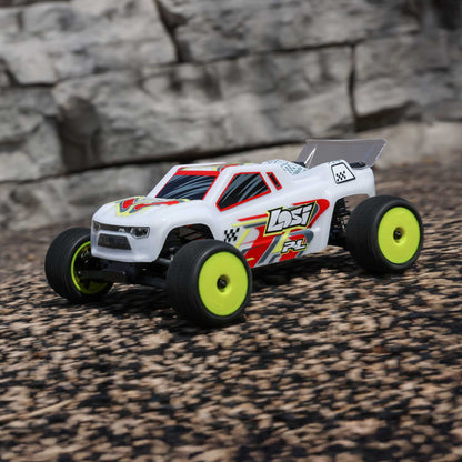 1/28 Micro-T 2WD White RTR : LOS-1392T1