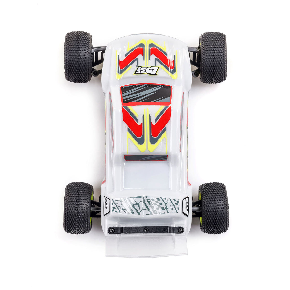 1/28 Micro-T 2WD White RTR : LOS-1392T1