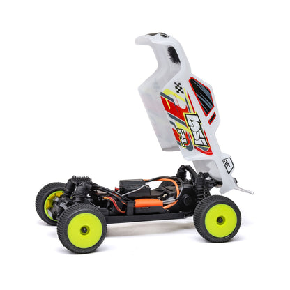 1/28 Micro-T 2WD White RTR : LOS-1392T1