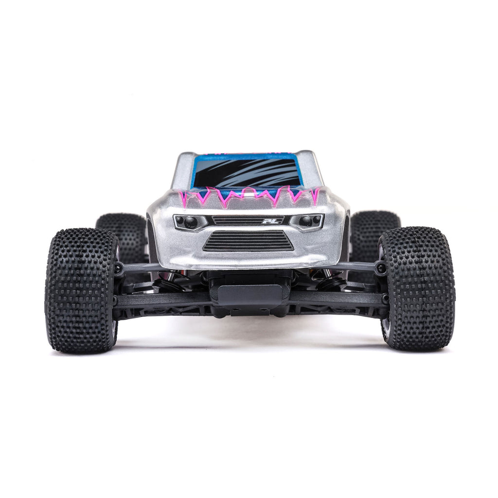 1/28 Micro-T 2WD Silver RTR : LOS-1392T2