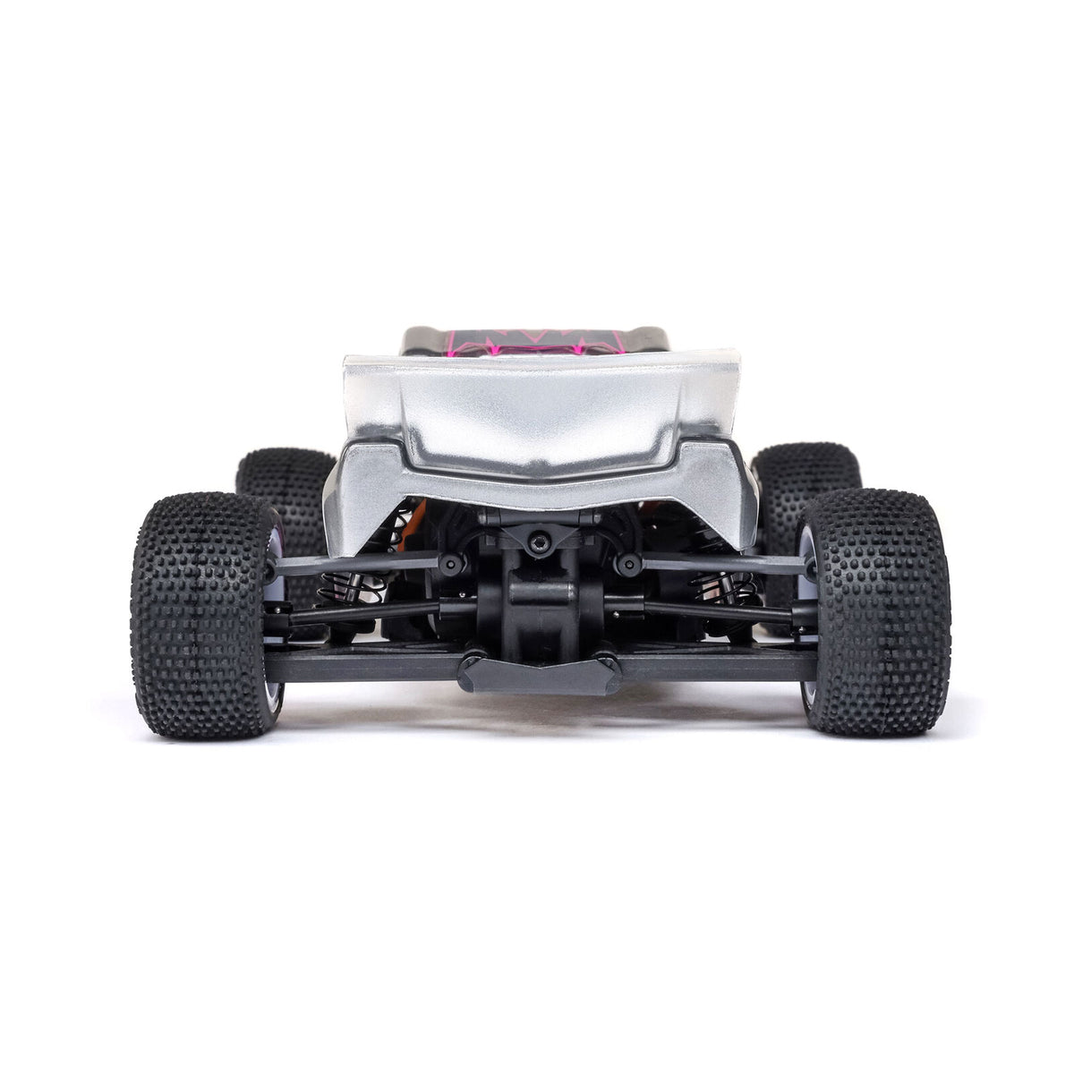 1/28 Micro-T 2WD Silver RTR : LOS-1392T2