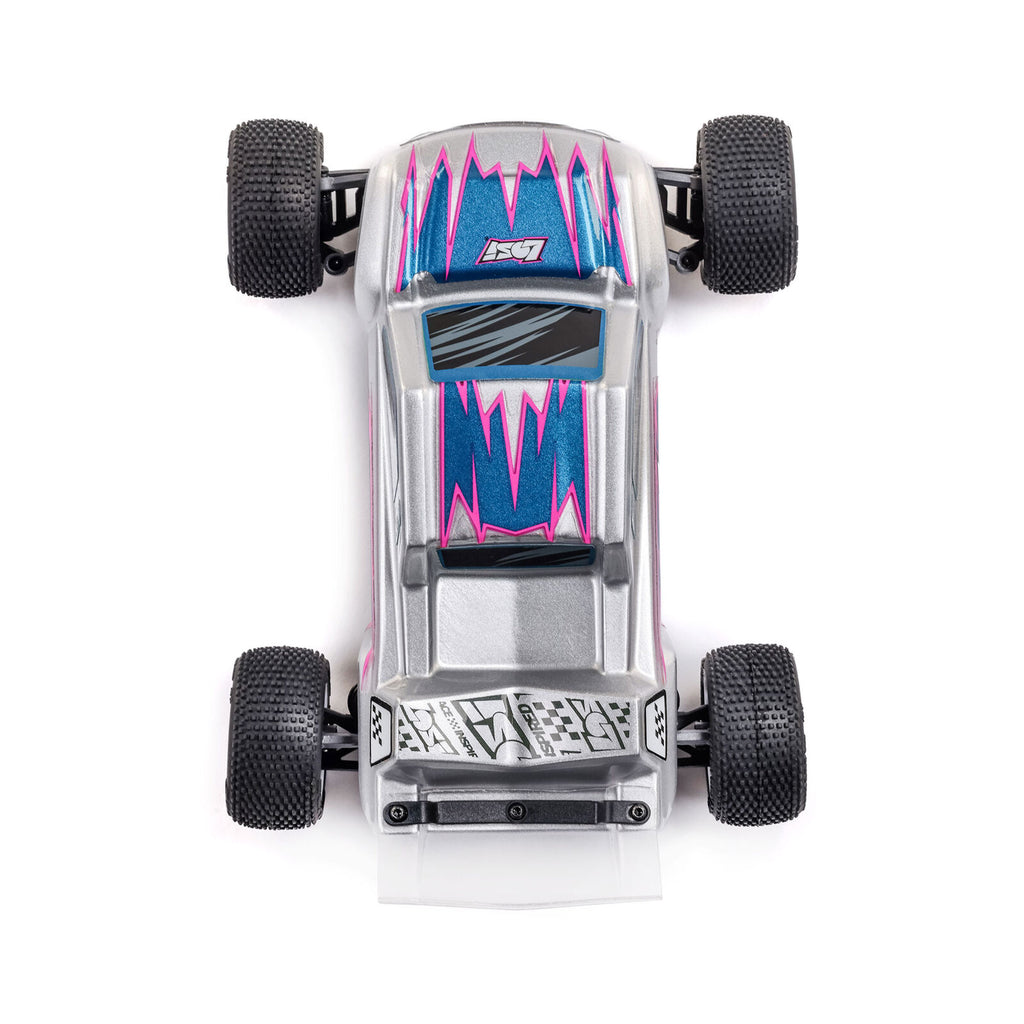 1/28 Micro-T 2WD Silver RTR : LOS-1392T2