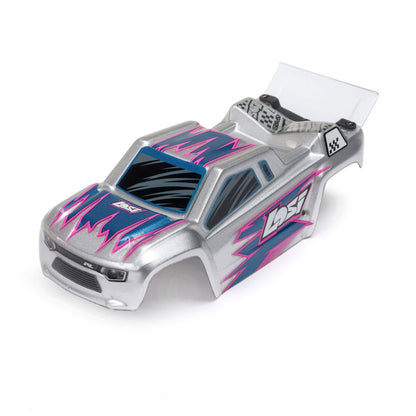 1/28 Micro-T 2WD Silver RTR : LOS-1392T2