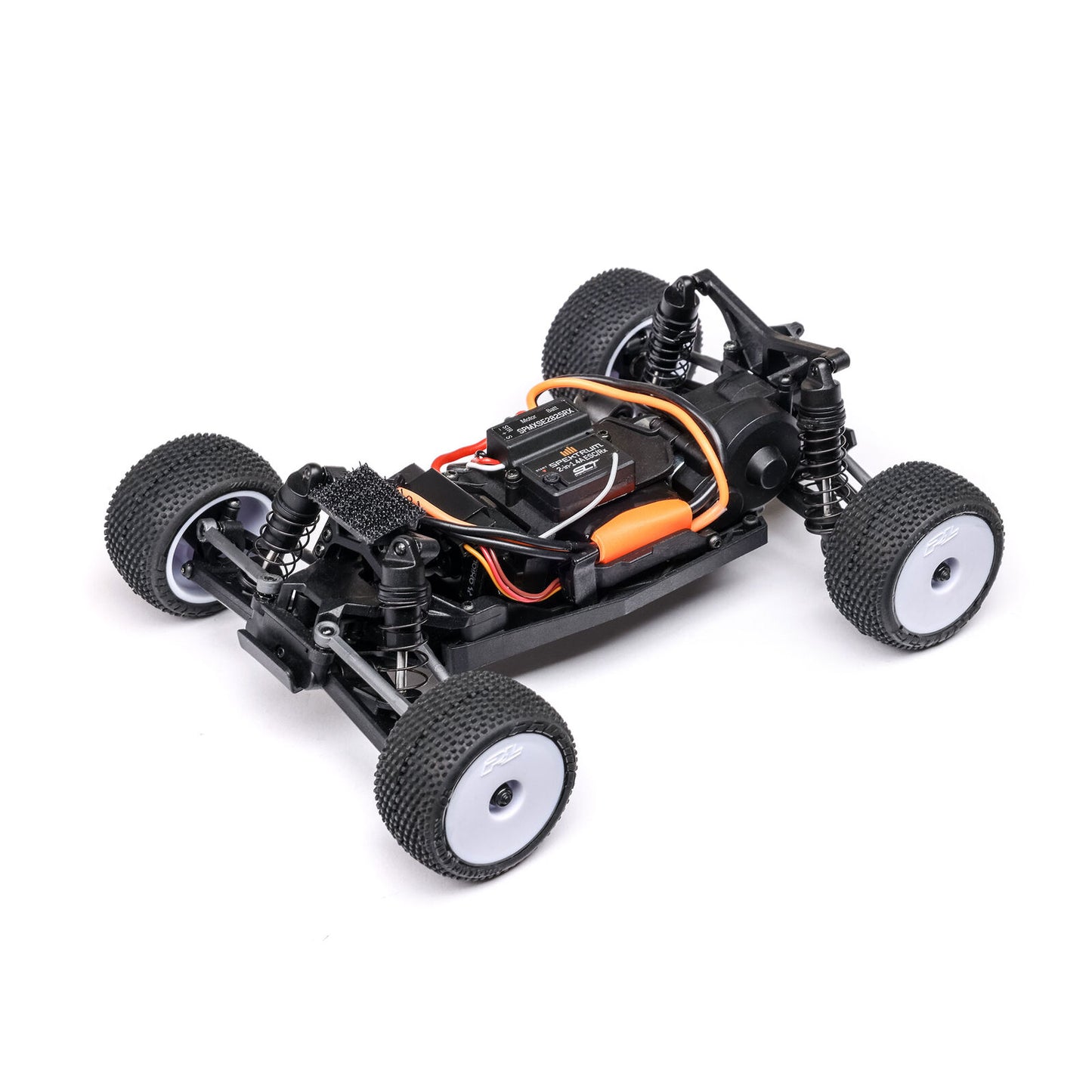 1/28 Micro-T 2WD Silver RTR : LOS-1392T2