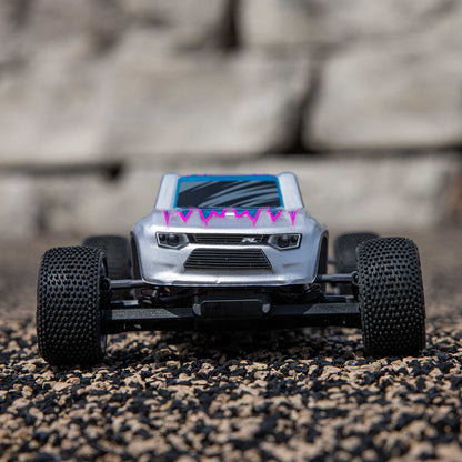 1/28 Micro-T 2WD Silver RTR : LOS-1392T2