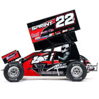 1/10 22S Sprint, RTR, 2WD Red (Includes Battery & Charger) : LOS-2359