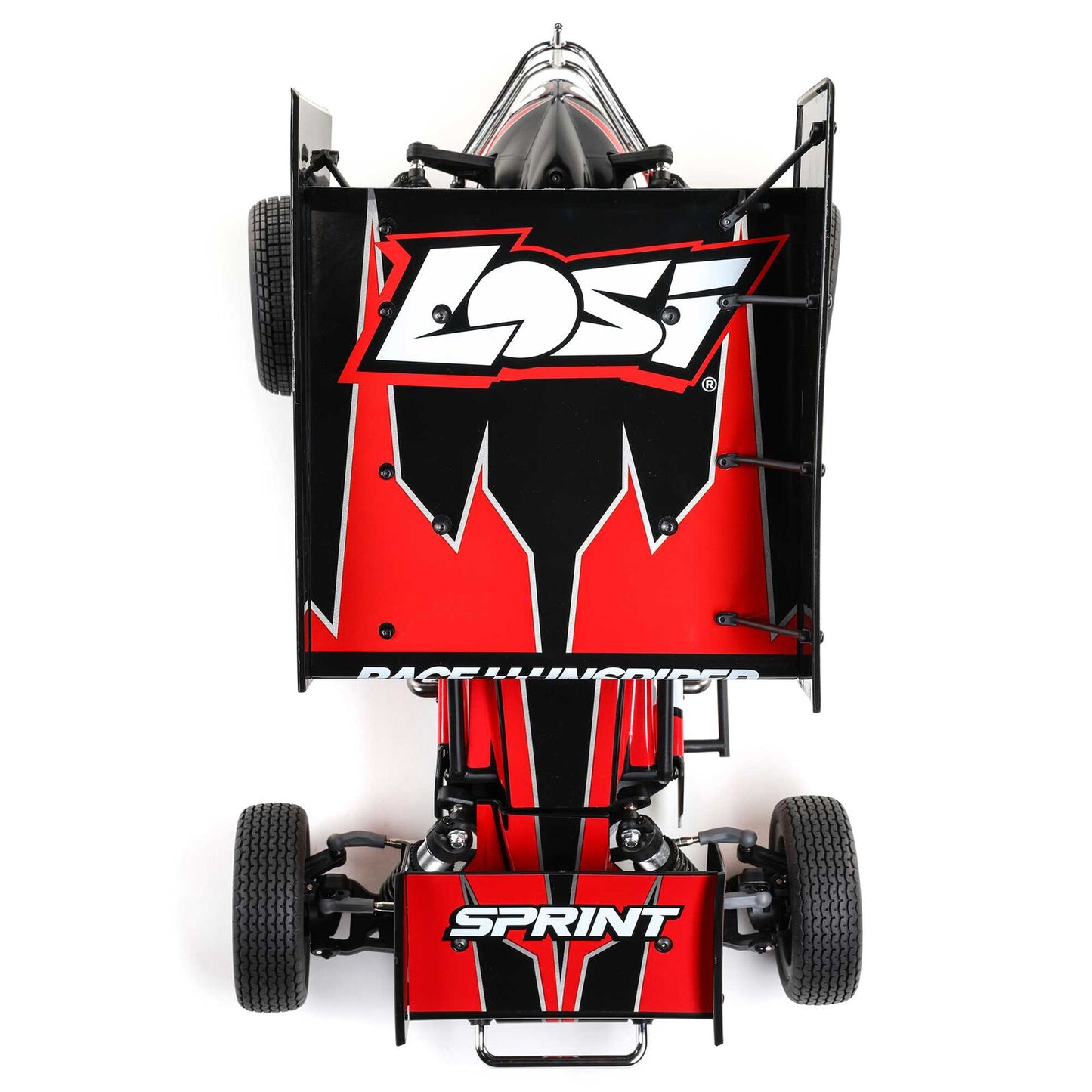 1/10 22S Sprint, RTR, 2WD Red (Includes Battery & Charger) : LOS-2359