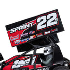 1/10 22S Sprint, RTR, 2WD Red (Includes Battery & Charger) : LOS-2359