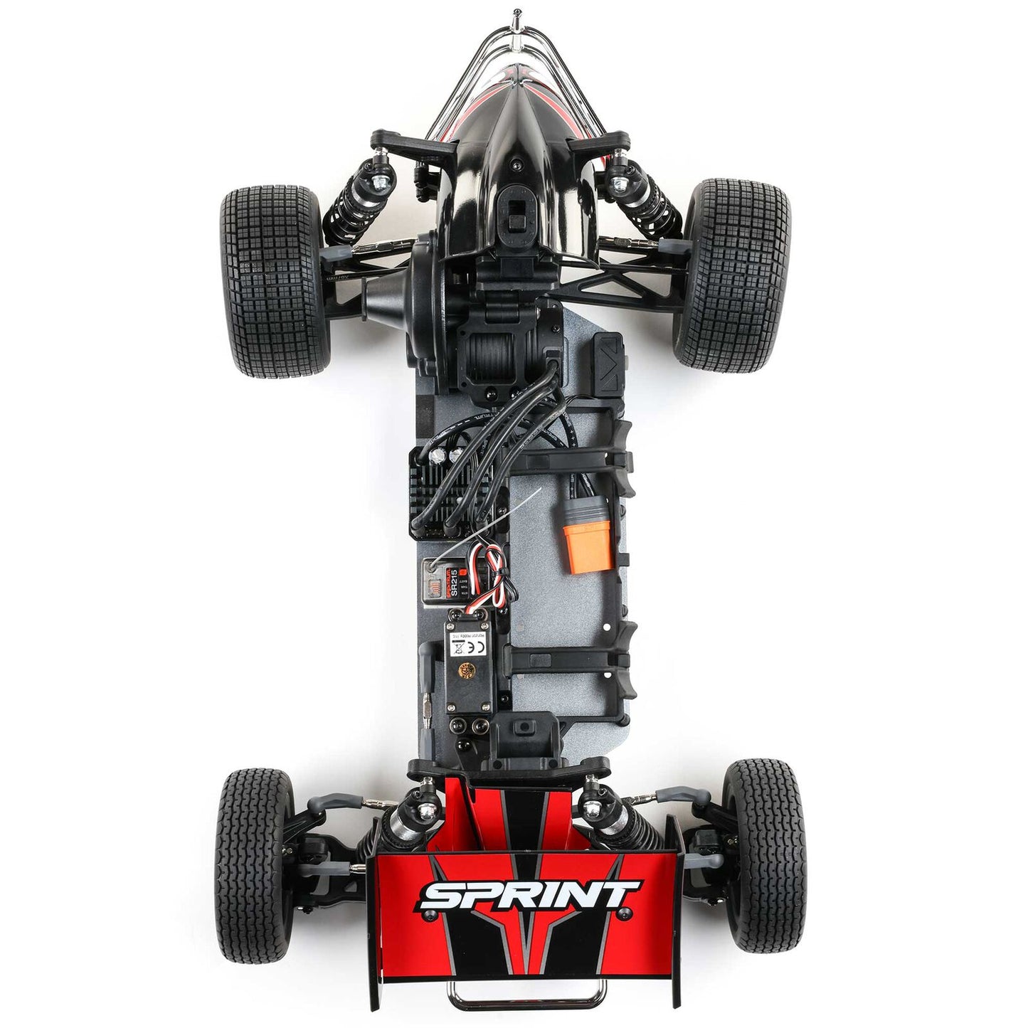 1/10 22S Sprint, RTR, 2WD Red (Includes Battery & Charger) : LOS-2359