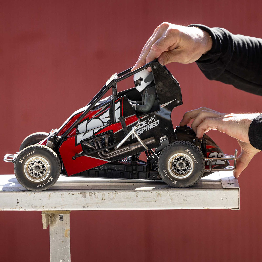 1/10 22S Sprint, RTR, 2WD Red (Includes Battery & Charger) : LOS-2359