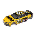 Losi Christopher Bell #20 DeWalt 2025 NASCAR GROM body LOS-2788, front three-quarter view