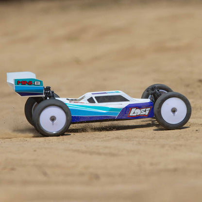 1/16 Mini-B 2WD Brushless Buggy RTR: Blue