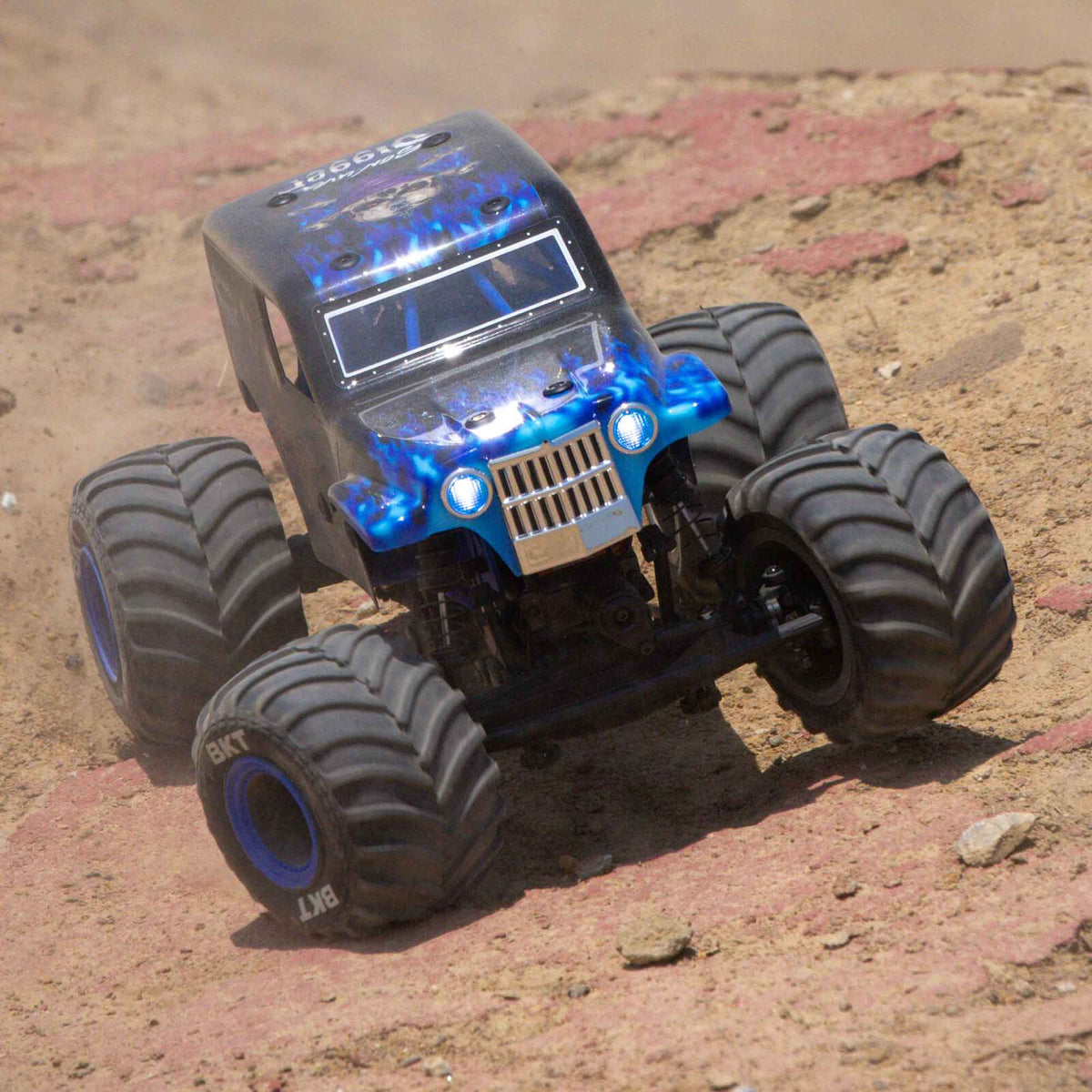 Losi 1/18 Mini LMT Son Uva Digger 2S 4x4 RTR Brushed Monster Truck (Battery & Charger Included)
