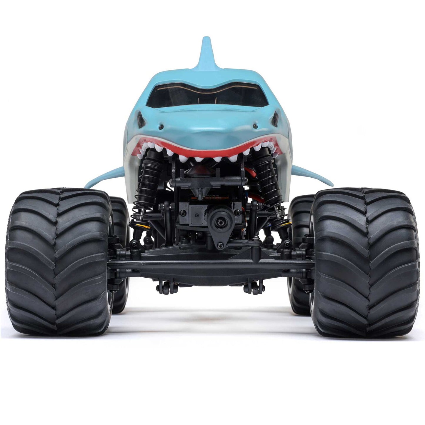 1/18 Mini LMT Megalodon 2S 4X4 RTR Monster Truck (Battery & Charger Included), Blue :LOS01026T3