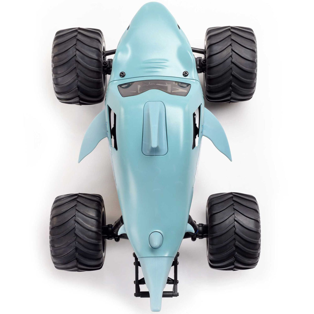 1/18 Mini LMT Megalodon 2S 4X4 RTR Monster Truck (Battery & Charger Included), Blue :LOS01026T3