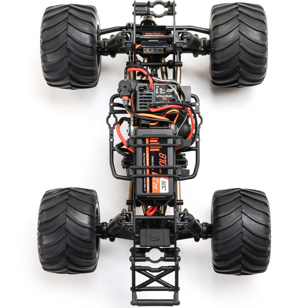 1/18 Mini LMT Megalodon 2S 4X4 RTR Monster Truck (Battery & Charger Included), Blue :LOS01026T3