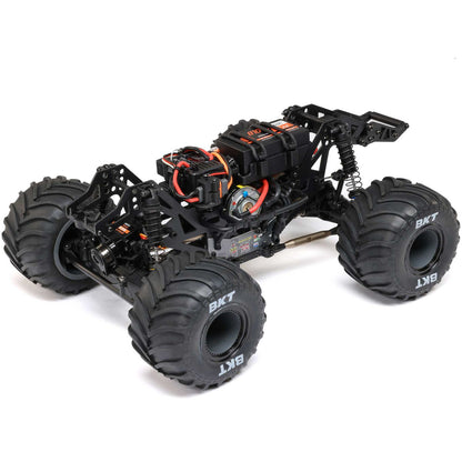 1/18 Mini LMT Megalodon 2S 4X4 RTR Monster Truck (Battery & Charger Included), Blue :LOS01026T3