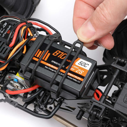 1/18 Mini LMT Megalodon 2S 4X4 RTR Monster Truck (Battery & Charger Included), Blue :LOS01026T3