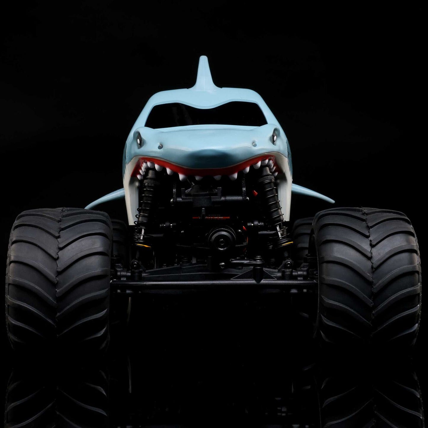 1/18 Mini LMT Megalodon 2S 4X4 RTR Monster Truck (Battery & Charger Included), Blue :LOS01026T3