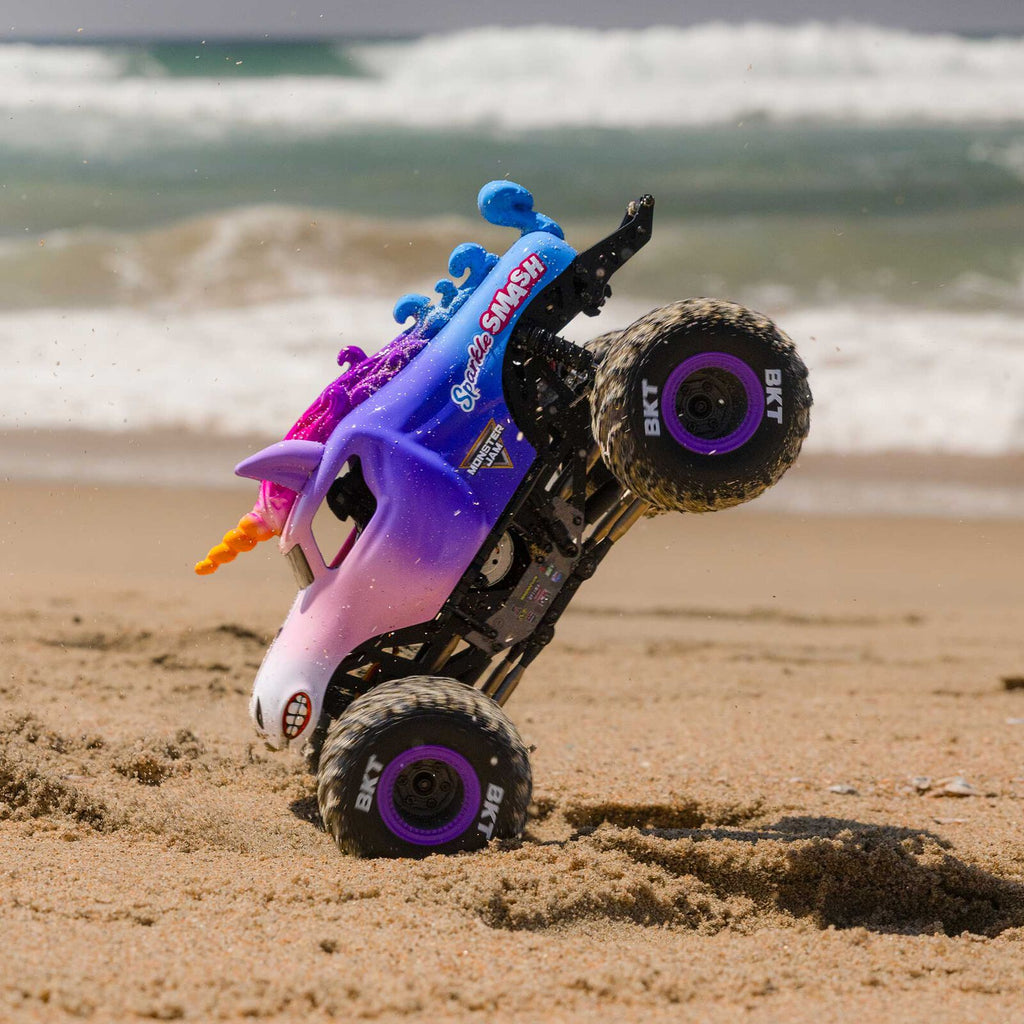 Mini LMT: Sparkle Smash Brushed RTR 1/18 4x4 Solid Axle Monster Truck