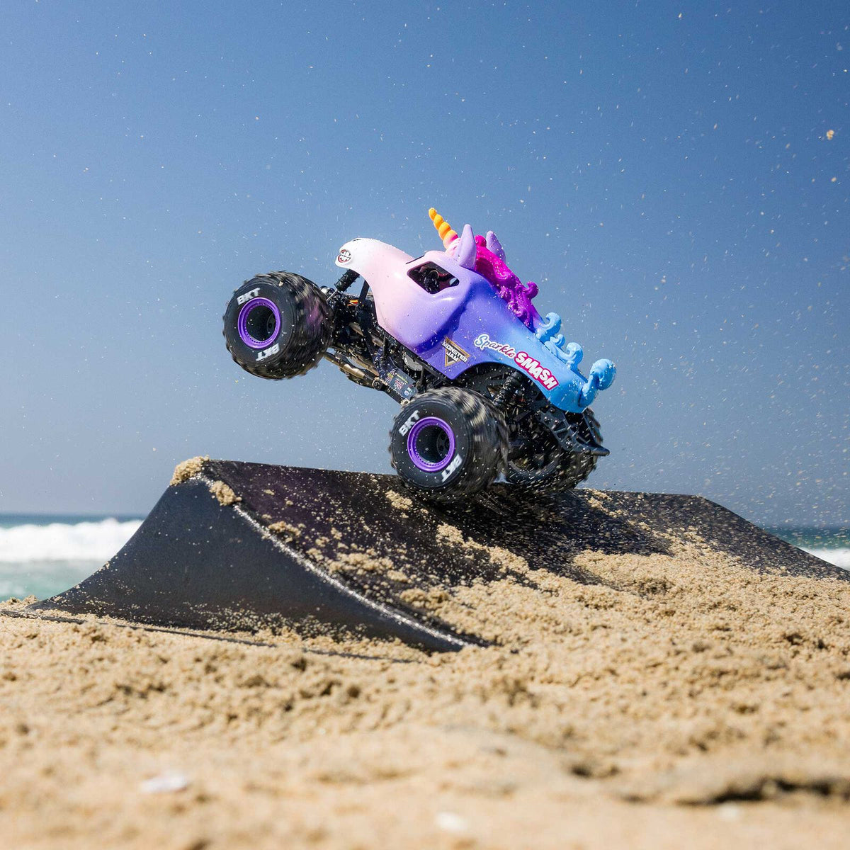 Mini LMT: Sparkle Smash Brushed RTR 1/18 4x4 Solid Axle Monster Truck
