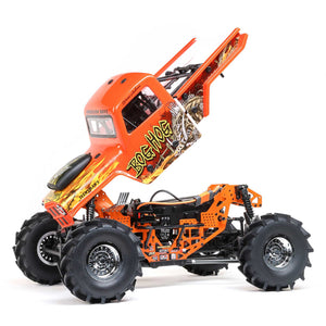 1/10 LMT 4X4 Solid Axle Mega Truck Brushless RTR, Bog Hog (Requires battery & charger) Orange