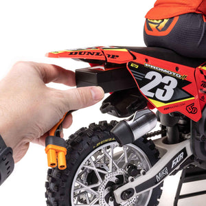 1/4 Promoto-MX Motorcycle RTR, FXR: Red
