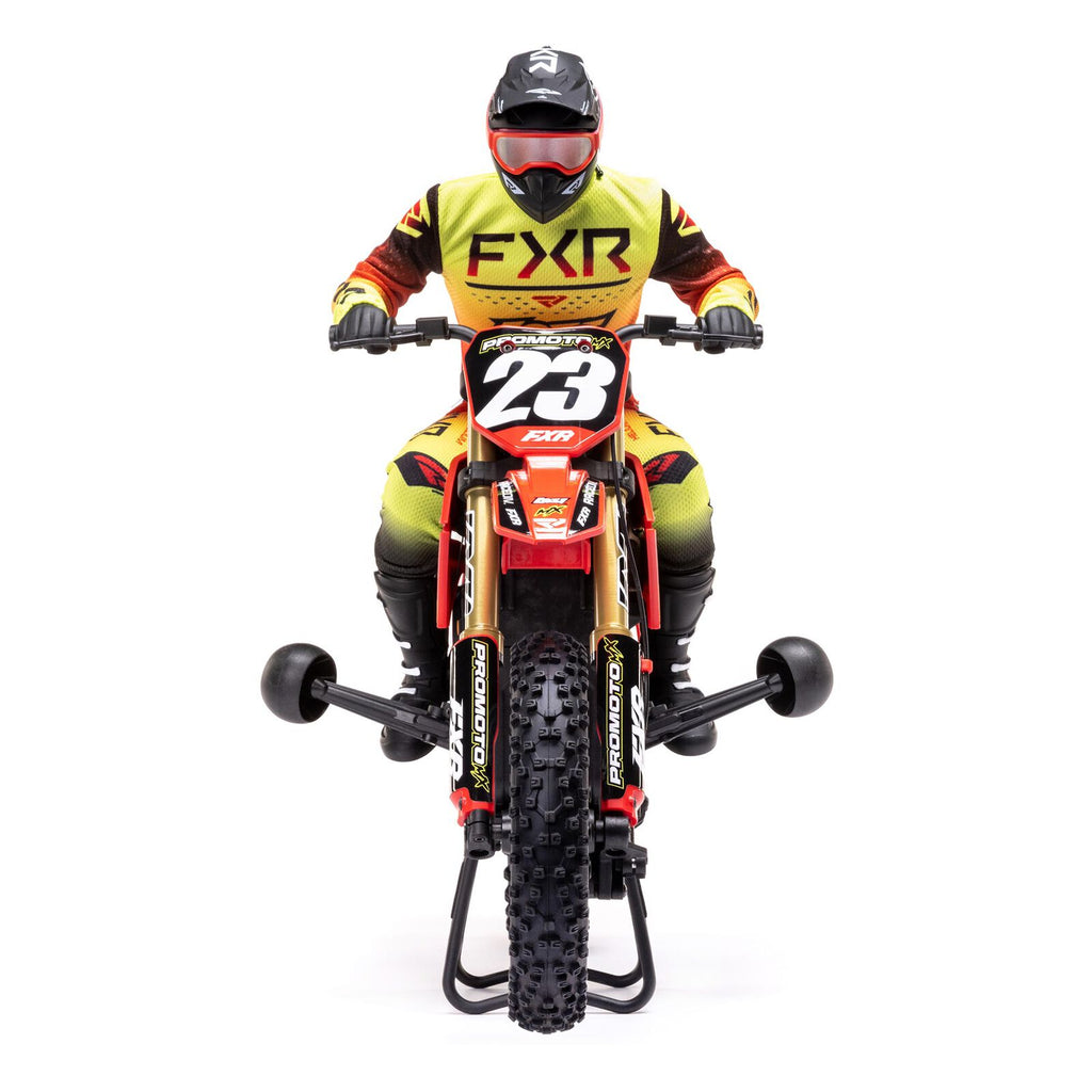 1/4 Promoto-MX Motorcycle RTR, FXR: Red