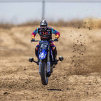 1/4 Promoto-MX Motorcycle RTR, Club MX: Blue