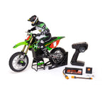 1/4 Promoto-MX Motorcycle RTR Combo, Pro Circuit: Green