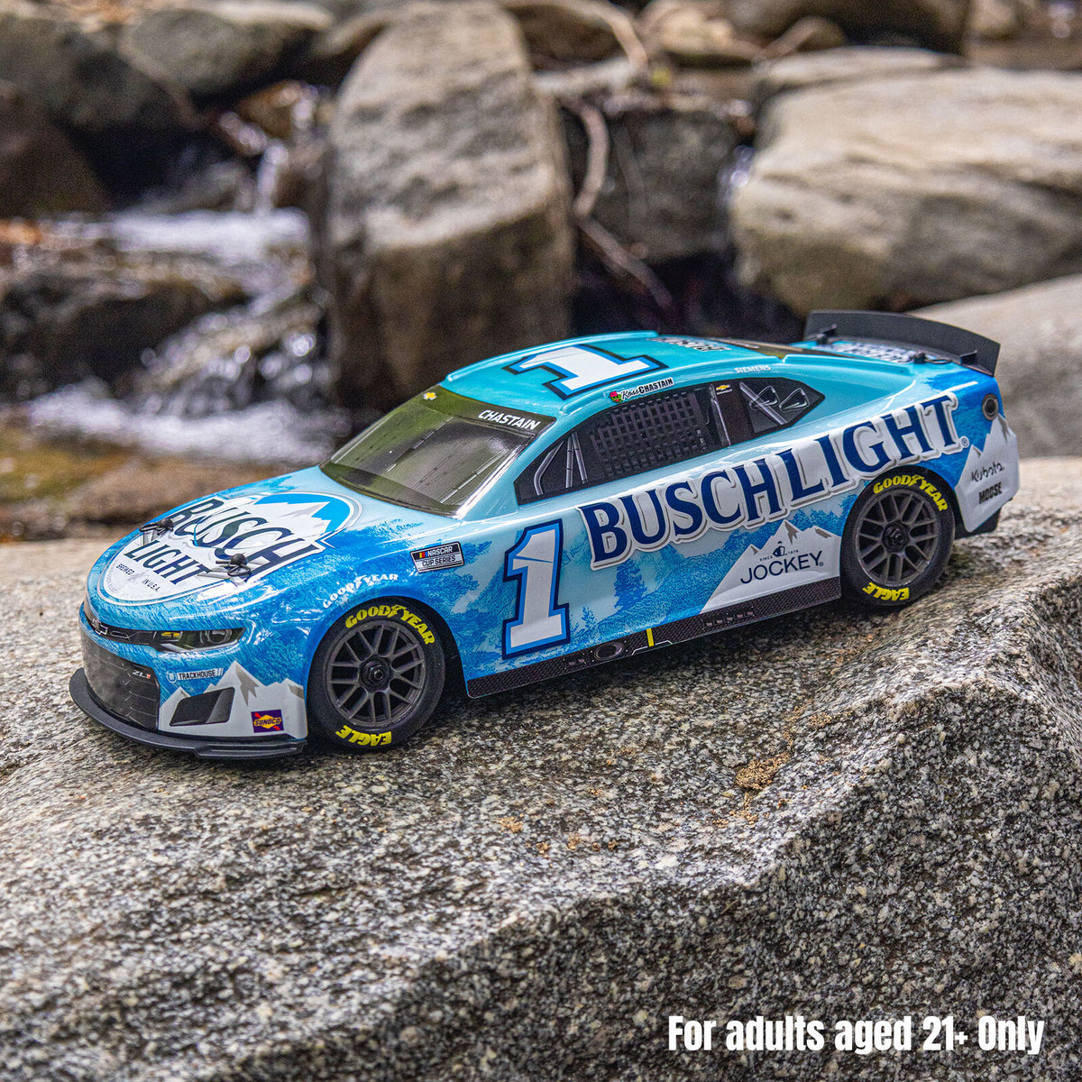 1/12 NASCAR Ross Chastain No. 1 2025 Busch Light Chevrolet ZL1- RTR