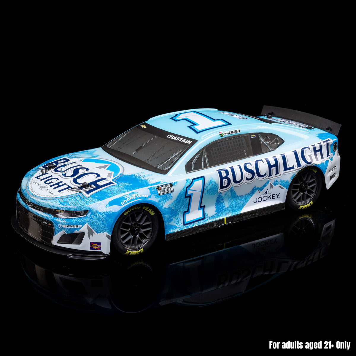 1/12 NASCAR Ross Chastain No. 1 2025 Busch Light Chevrolet ZL1- RTR