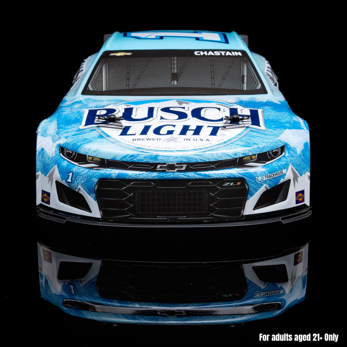 1/12 NASCAR Ross Chastain No. 1 2025 Busch Light Chevrolet ZL1- RTR