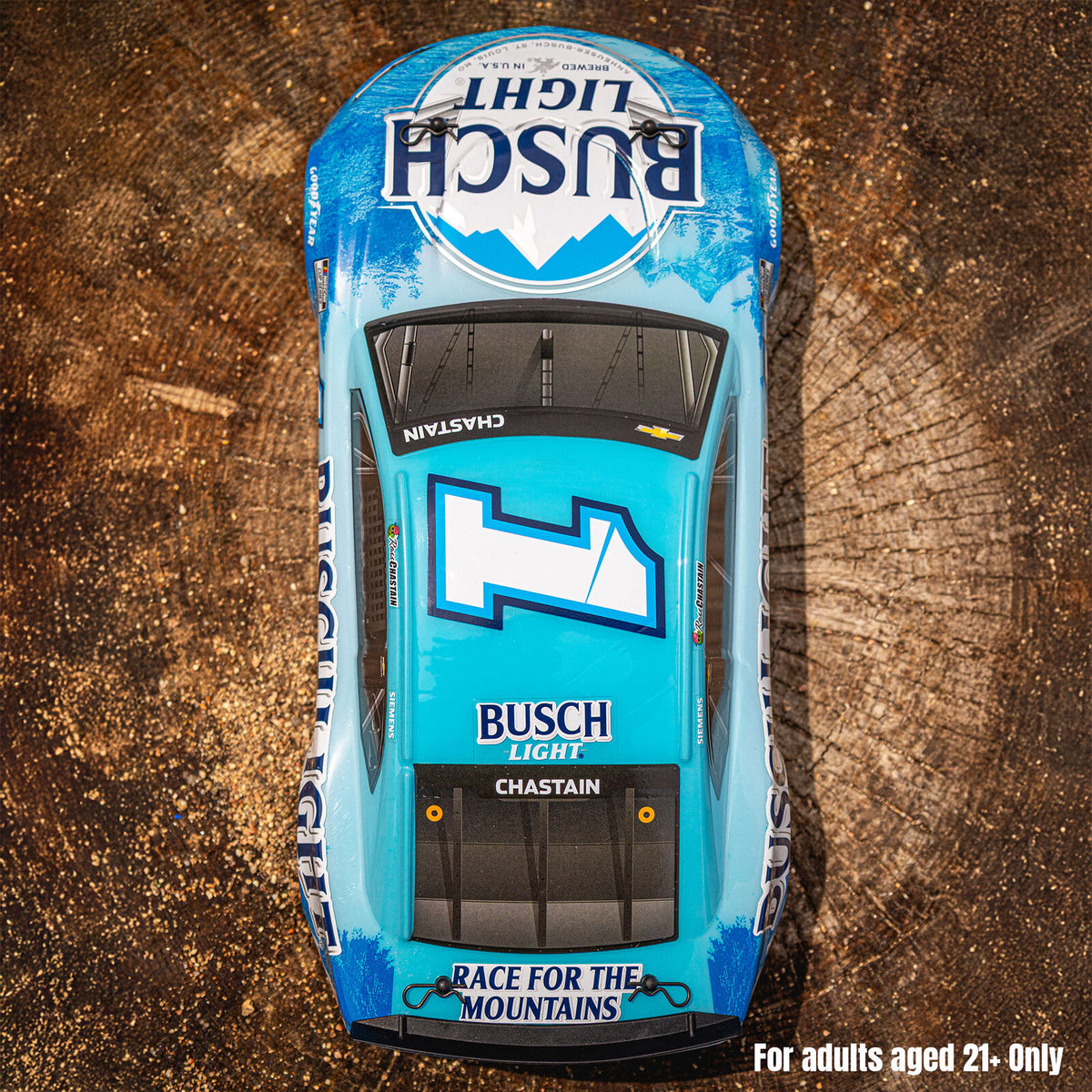 1/12 NASCAR Ross Chastain No. 1 2025 Busch Light Chevrolet ZL1- RTR