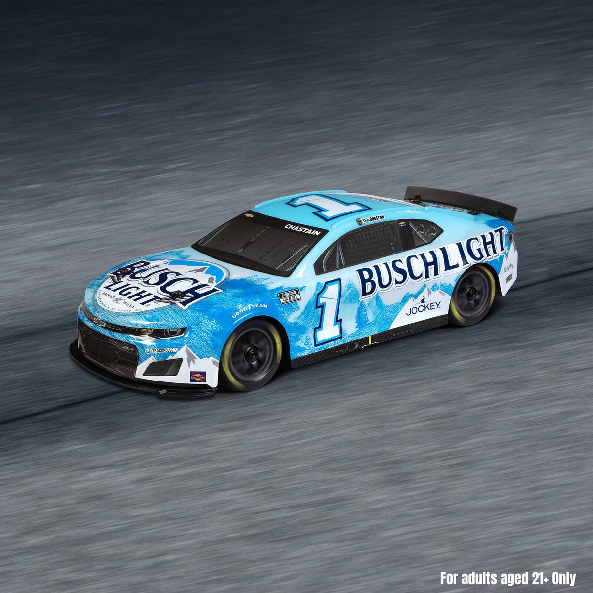 1/12 NASCAR Ross Chastain No. 1 2025 Busch Light Chevrolet ZL1- RTR
