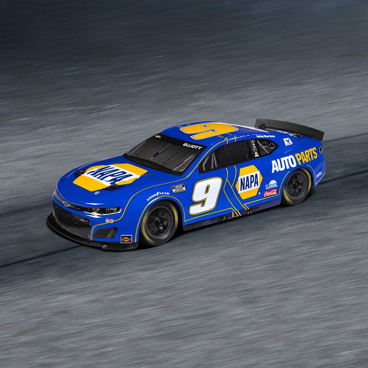 Losi 1/12 NASCAR Chse Elliot No. 9, 2025 Chevrolet ZL1 Camaro - RTR (LOS1122509)
