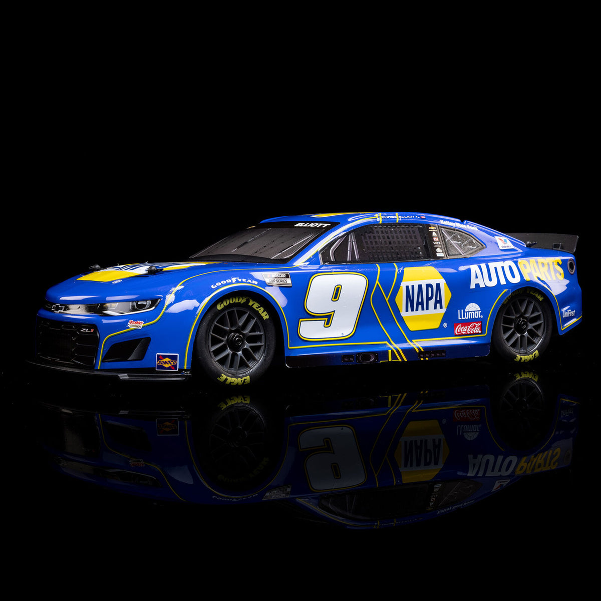 Losi 1/12 NASCAR Chse Elliot No. 9, 2025 Chevrolet ZL1 Camaro - RTR (LOS1122509)