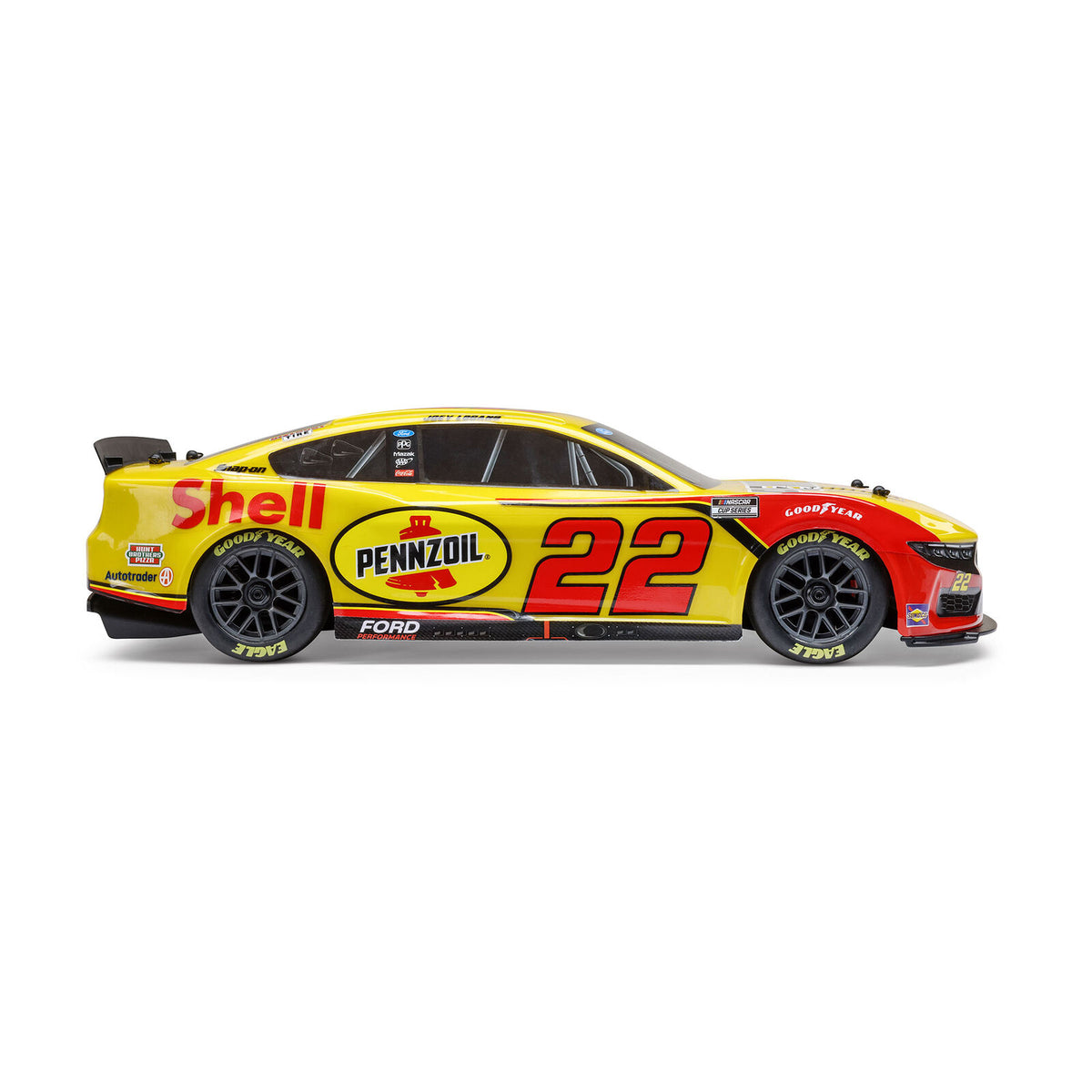 Losi 1/12 NASCAR Joey Logano No. 22, 2025 Ford Mustang - RTR (LOS1122522)