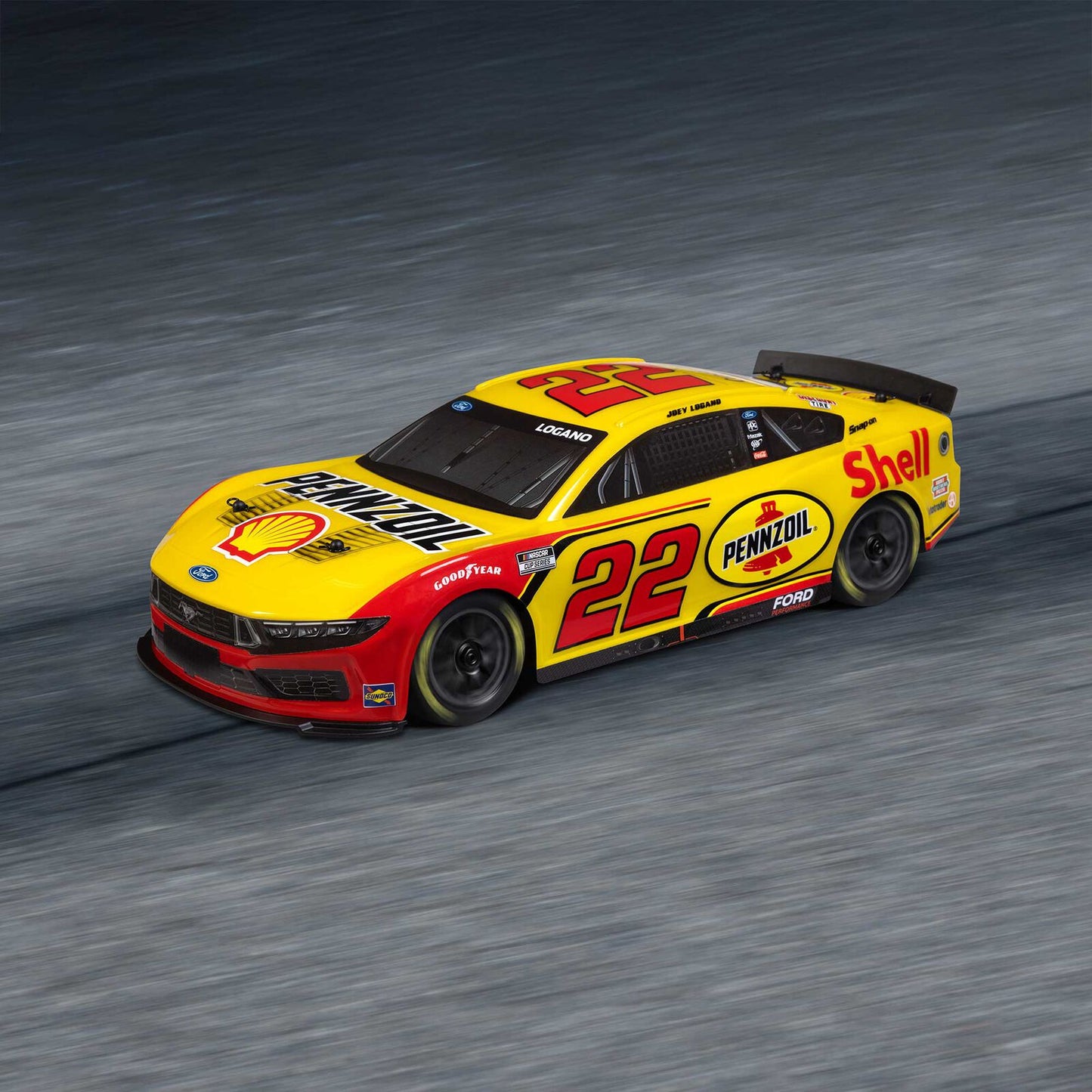 1/12 NASCAR Joey Logano No. 22, 2025 Ford Mustang - RTR