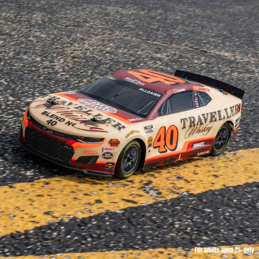 1/12 NASCAR RC Race Car Justin Allgaier No. 40 2026 Traveller Whiskey Chevrolet ZL1 2S AWD RTR