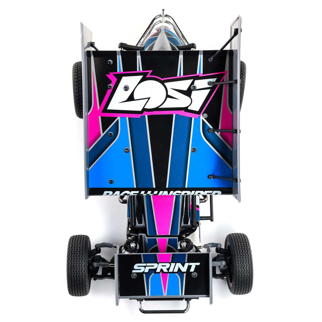 1/10 22S Sprint, RTR, 2WD Blue (Needs Battery & Charger) : LOS-1387T1