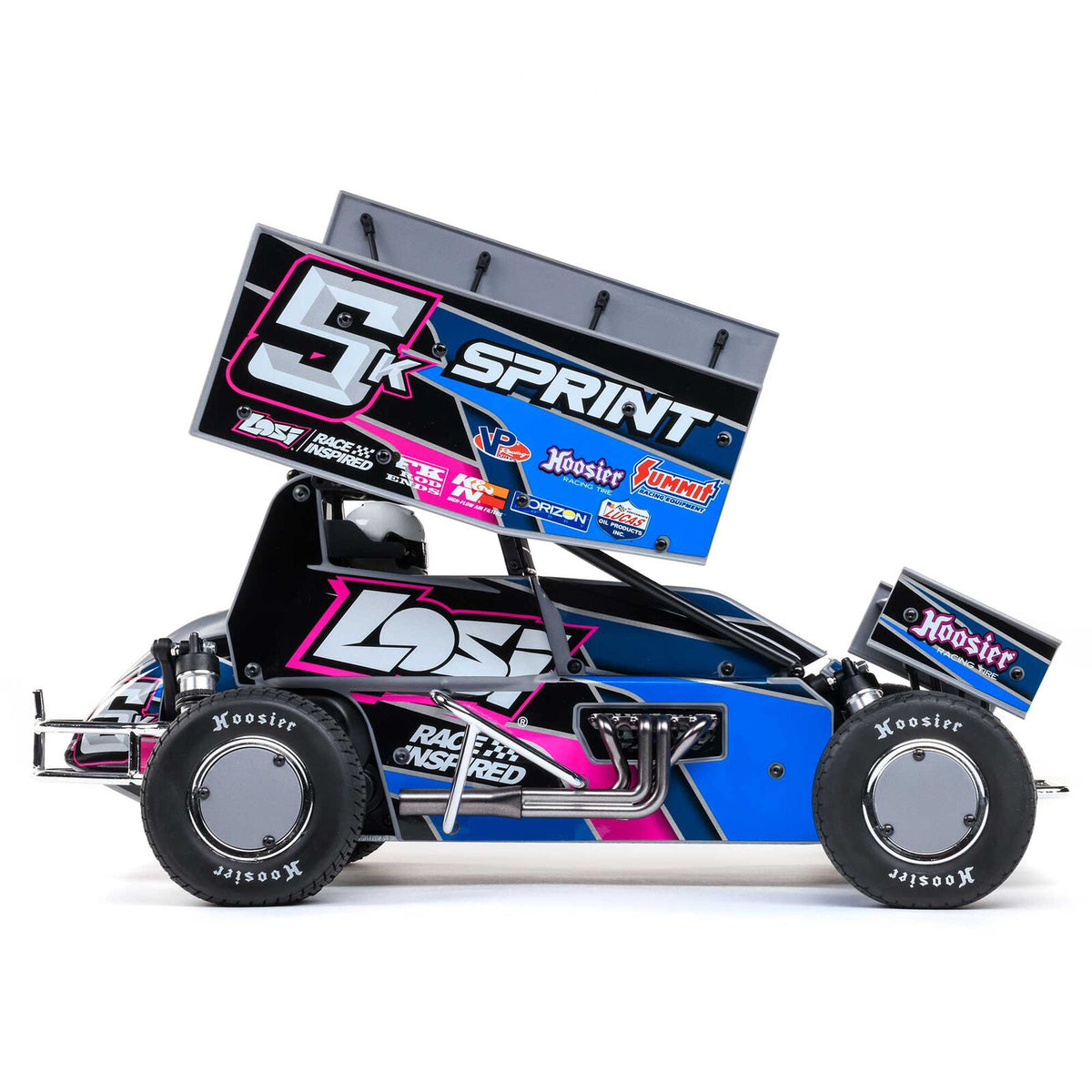 1/10 22S Sprint, RTR, 2WD Blue (Needs Battery & Charger) : LOS-1387T1