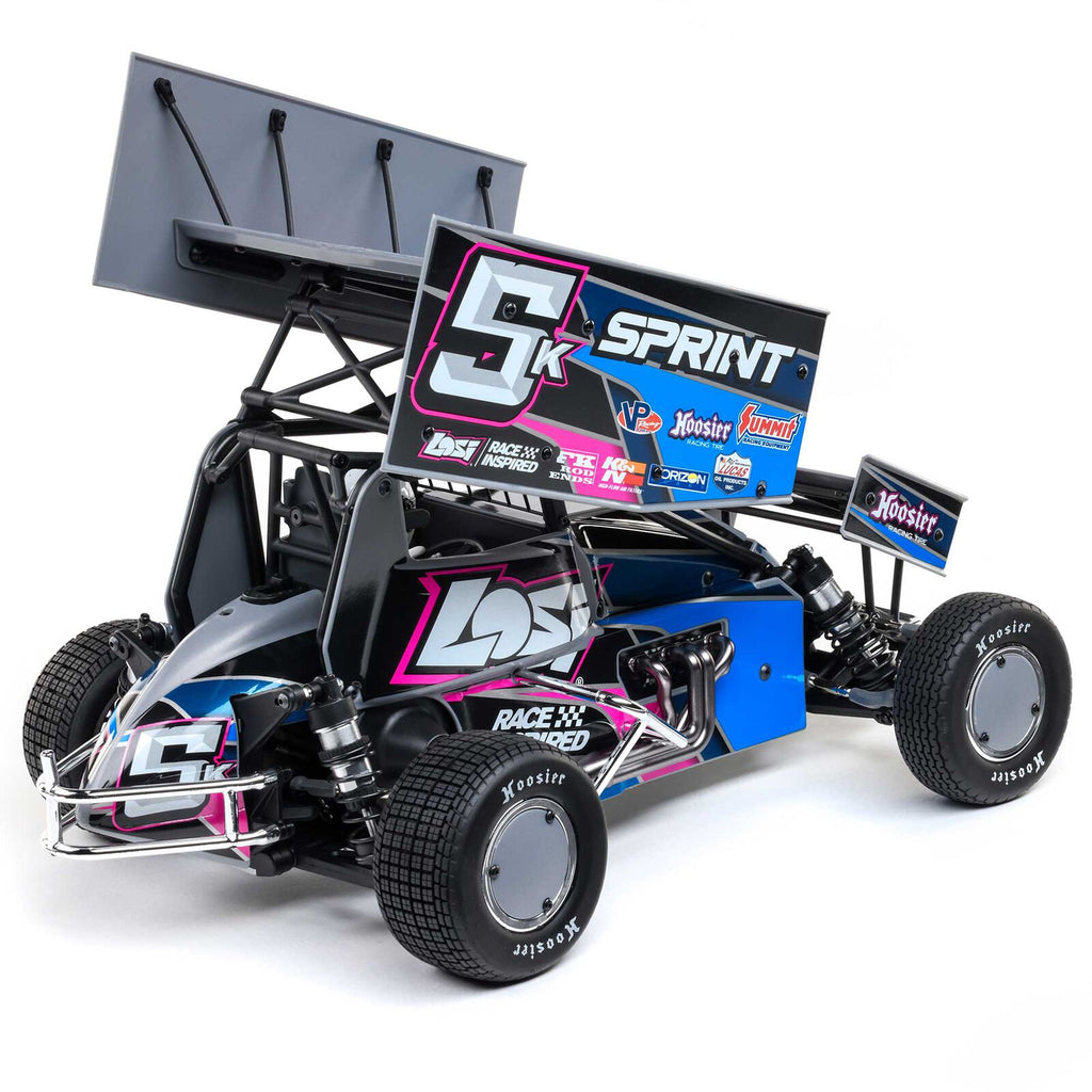 1/10 22S Sprint, RTR, 2WD Blue (Needs Battery & Charger) : LOS-1387T1