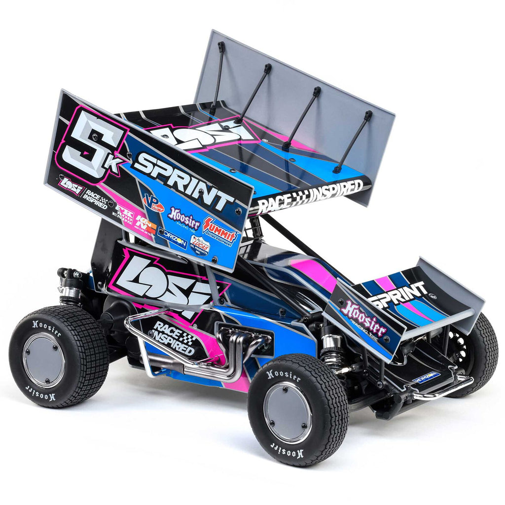 1/10 22S Sprint, RTR, 2WD Blue (Needs Battery & Charger) : LOS-1387T1