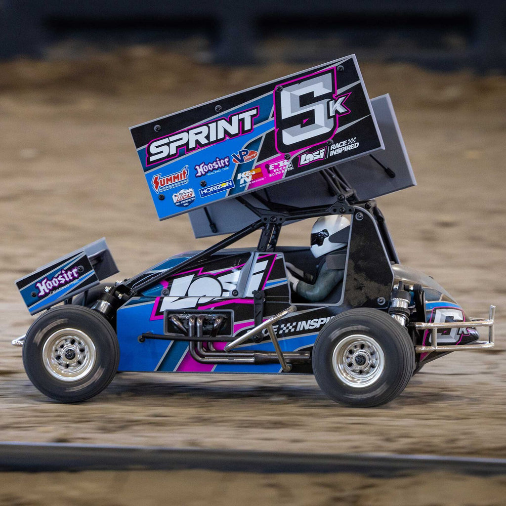 1/10 22S Sprint, RTR, 2WD Blue (Needs Battery & Charger) : LOS-1387T1
