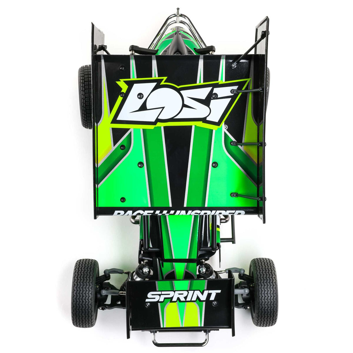 1/10 22S Sprint, RTR, 2WD Green (Needs Battery & Charger) : LOS-1387T2