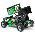 1/10 22S Sprint, RTR, 2WD Green (Needs Battery & Charger) : LOS-1387T2