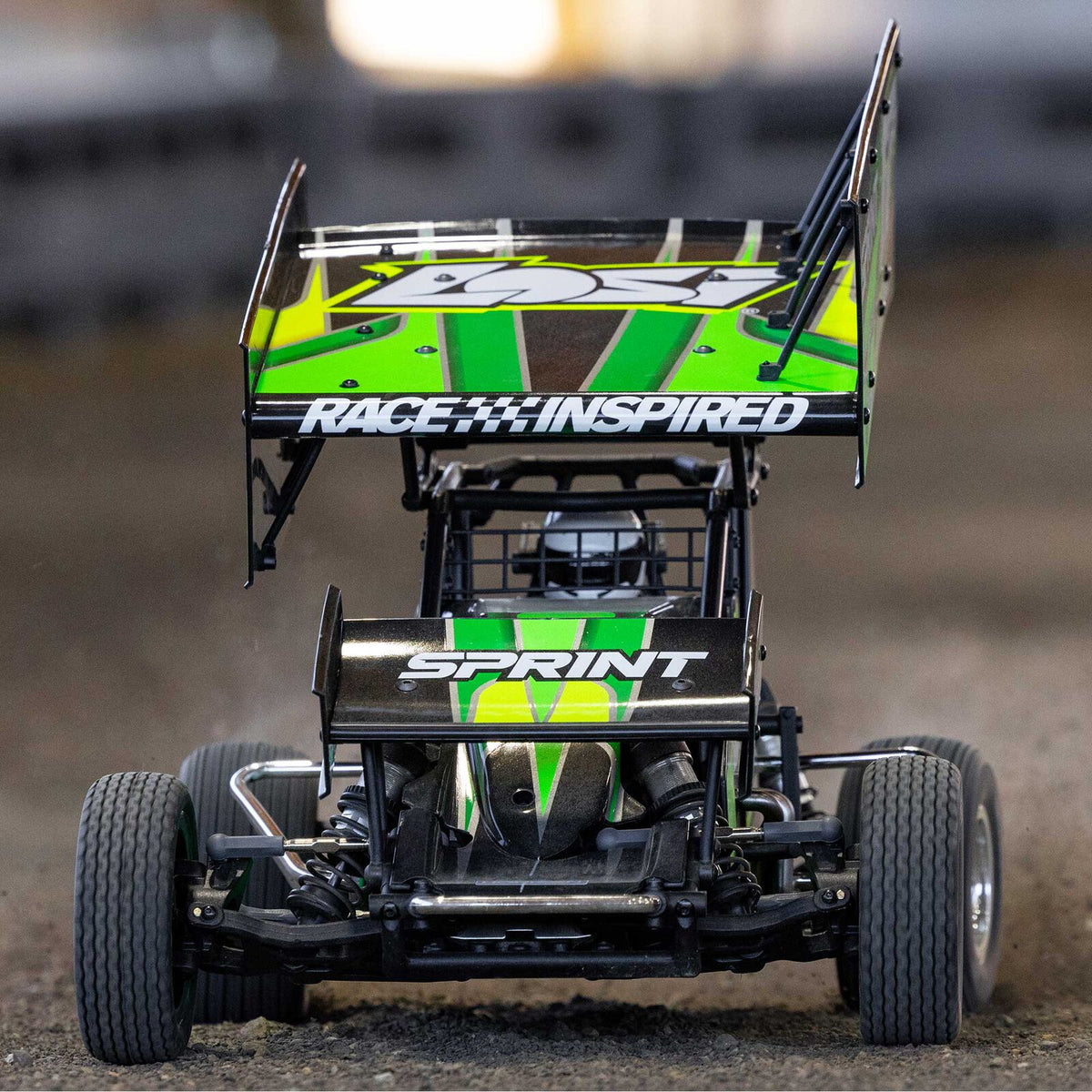 1/10 22S Sprint, RTR, 2WD Green (Needs Battery & Charger) : LOS-1387T2