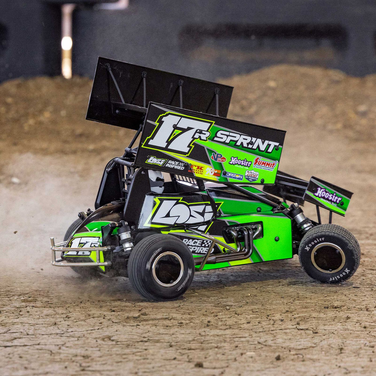 1/10 22S Sprint, RTR, 2WD Green (Needs Battery & Charger) : LOS-1387T2